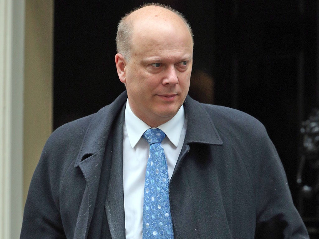 Justice Secretary Chris Grayling wants criminals to pay the cost of their trials