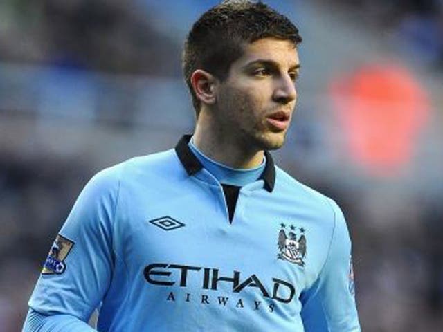 MATIJA NASTASIC: Looked far more experienced than a 20-year-old in his first year in English football, intercepting well