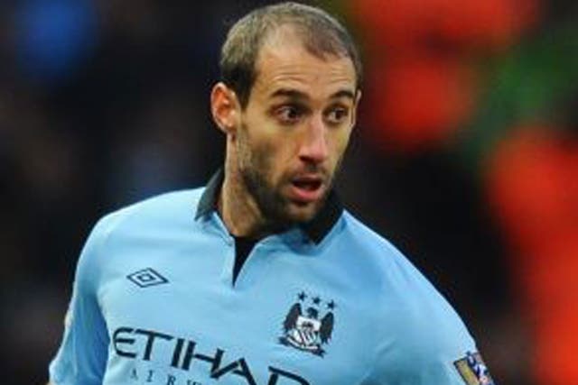 PABLO ZABALETA (7): Worked characteristically hard up and down the right and made important interventions in his own box