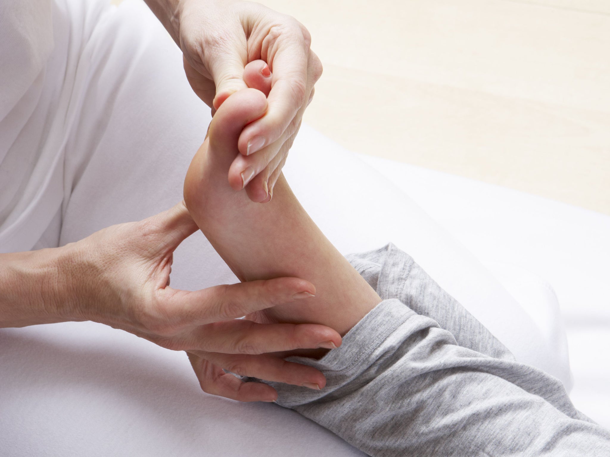 Reflexology may be as effective as painkillers, according to researchers at the University of Portsmouth