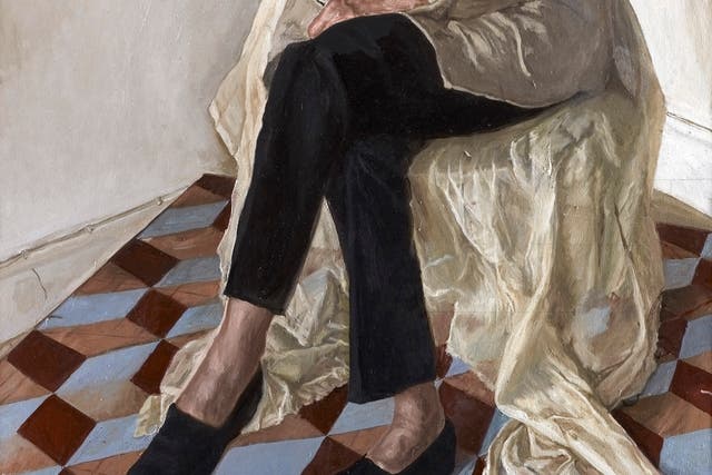 Dame Maggie Smith by James Lloyd, 2012