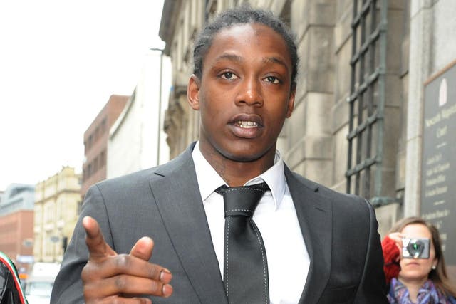 Troubled ex-Premier League striker Nile Ranger was handed a 12- month community order today for pulling his girlfriend's hair during a row