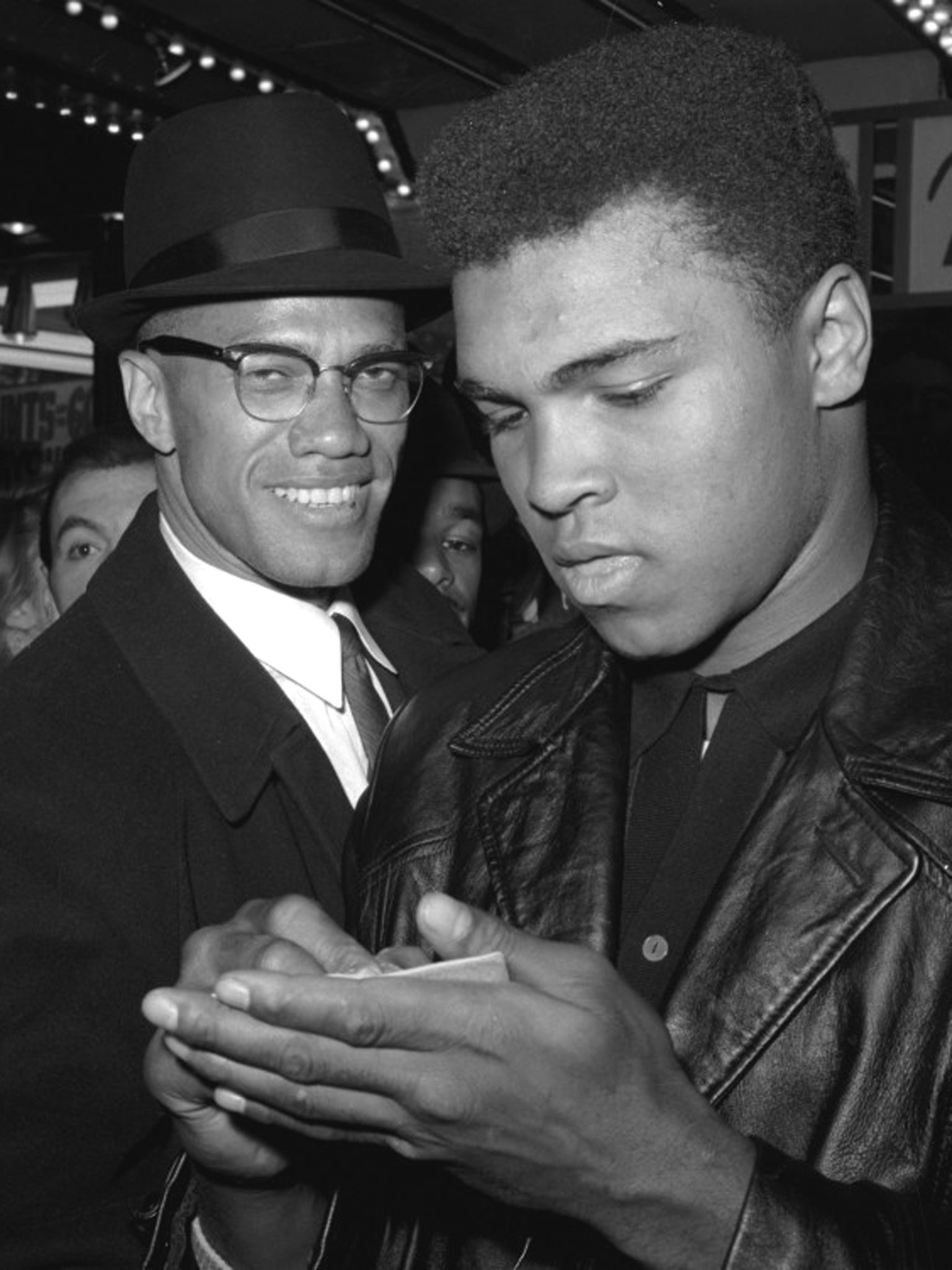 Before the rift: Malcolm X and Muhammad Ali in March 1964