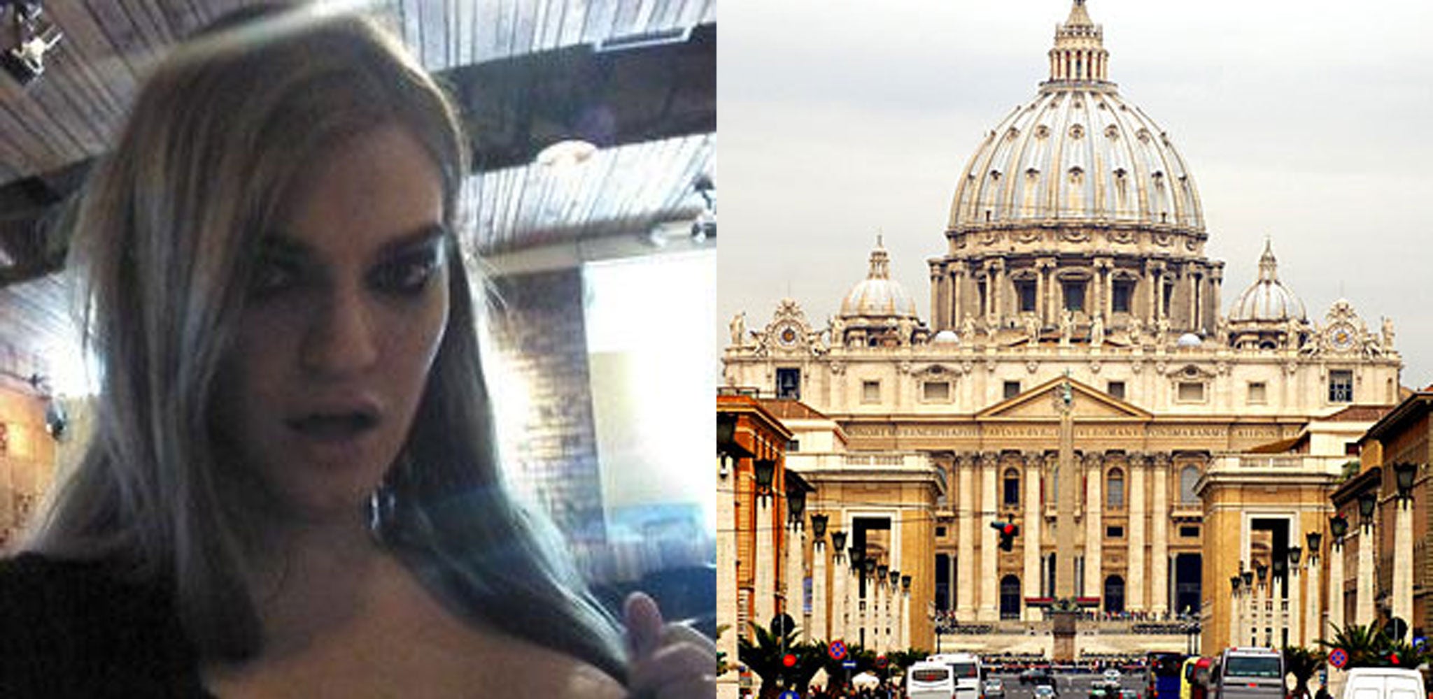 TorrentFreak.com claimed a number of films, including some starring transsexual porn star Tiffany Starr, were discovered on a list of torrents downloaded in the Vatican City