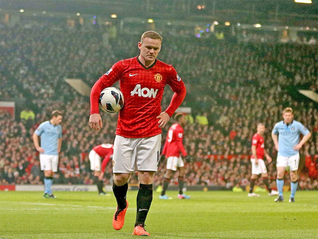 Rooney faded against Manchester City on Monday and it wasn't the first time this season the striker has performed below par