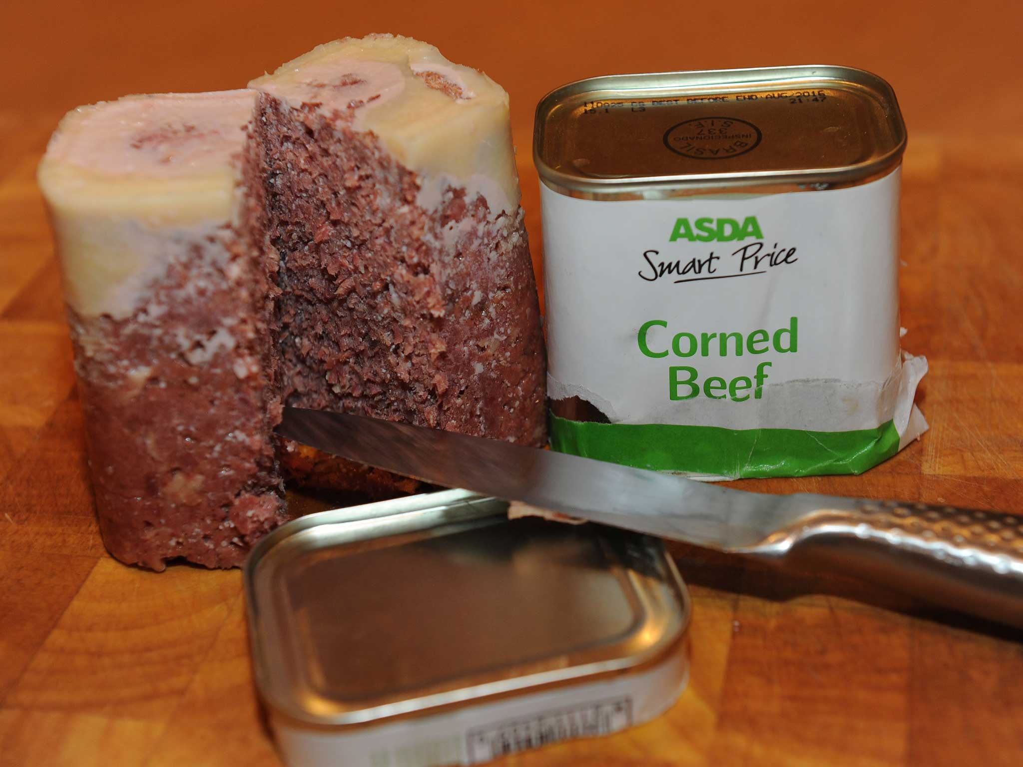 Asda is recalling tins of Smart Price corned beef after traces of the veterinary drug phenylbutazone were found in some batches