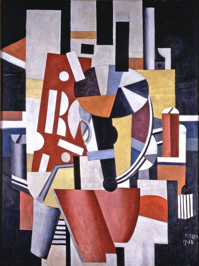 'Composition' ('Le typographe') - Fernand Léger