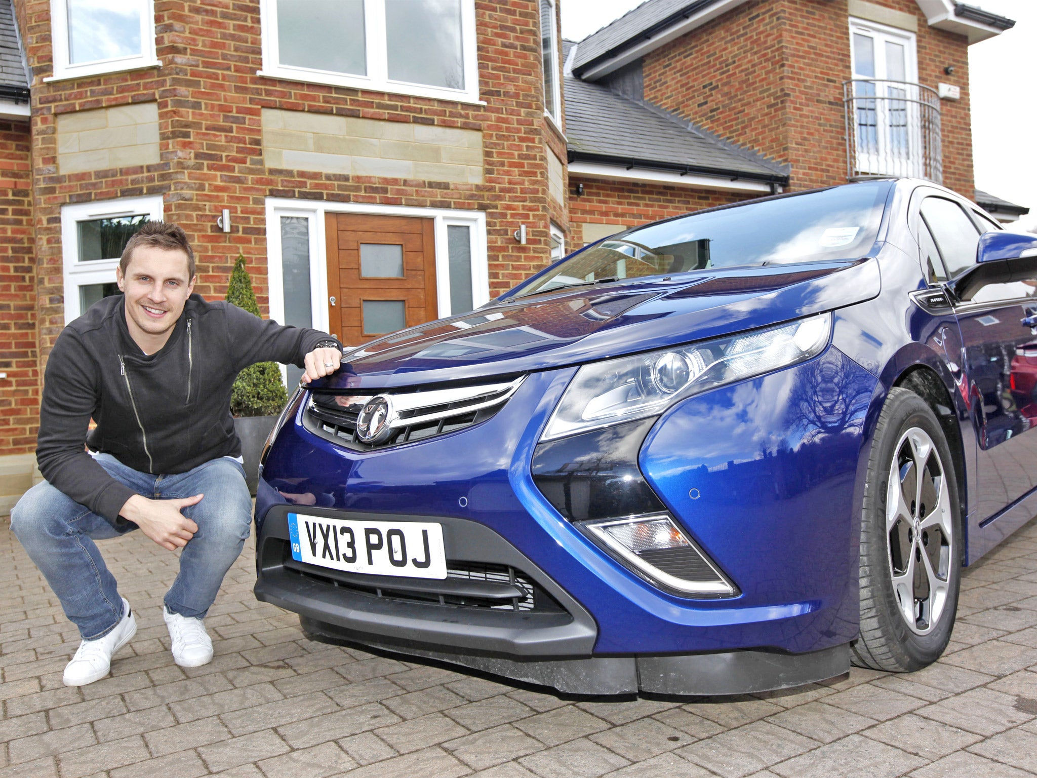 Jag's Vauxhall Ampera gives excellent fuel economy and low emissions