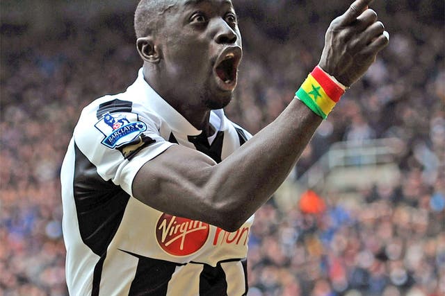 Papiss Cissé has scored three late winners but may not start against Benfica