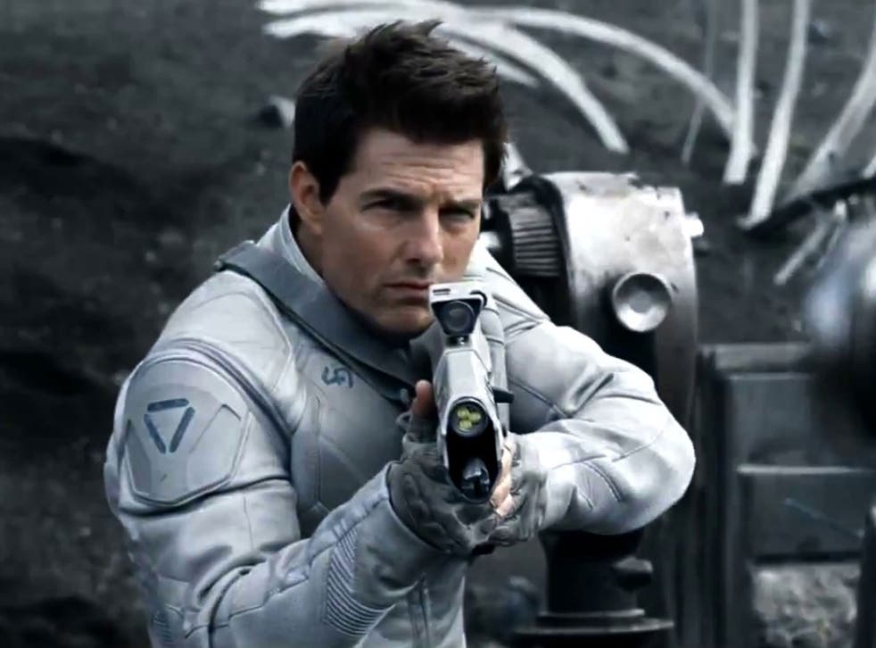 Tom Cruise in Joseph Kosinski's sci-fi adventure Oblivion