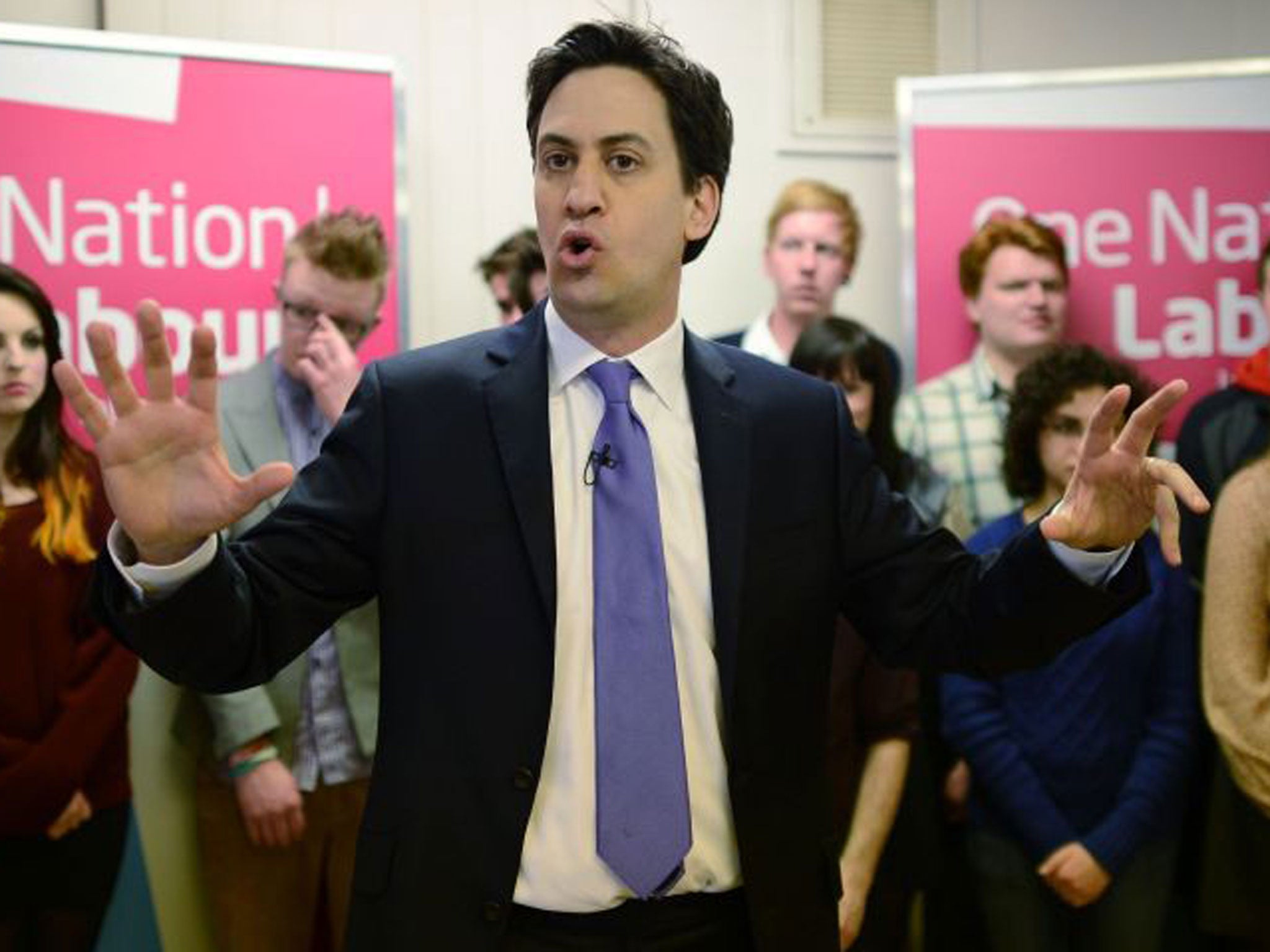 Ed Miliband recently launched the 2013 local election campaign in Ipswich.