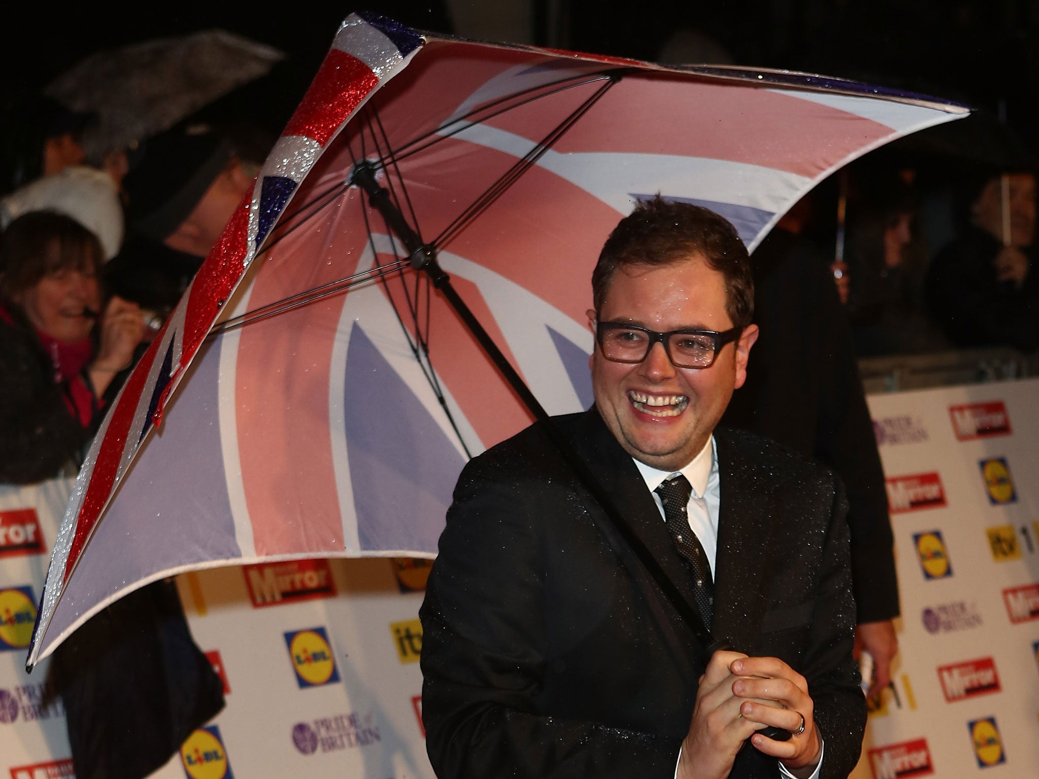 Alan Carr attends the Pride Of Britain awards at the Grosvenor House Hotel