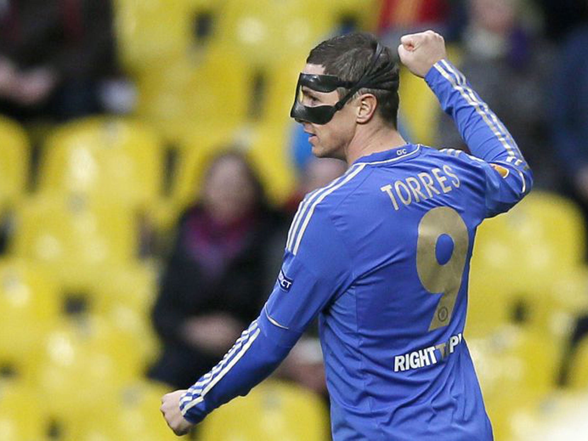 Fernando Torres put Chelsea in front inside five minutes with a fine lob to put Chelsea on course