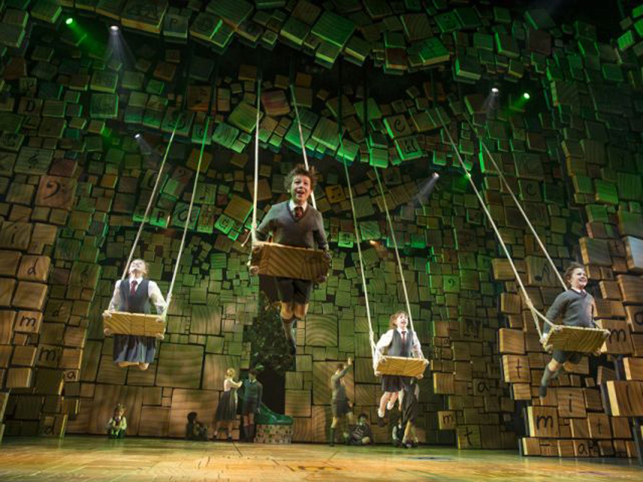 Matilda has been described as one of the best ever British musicals to hit Broadway