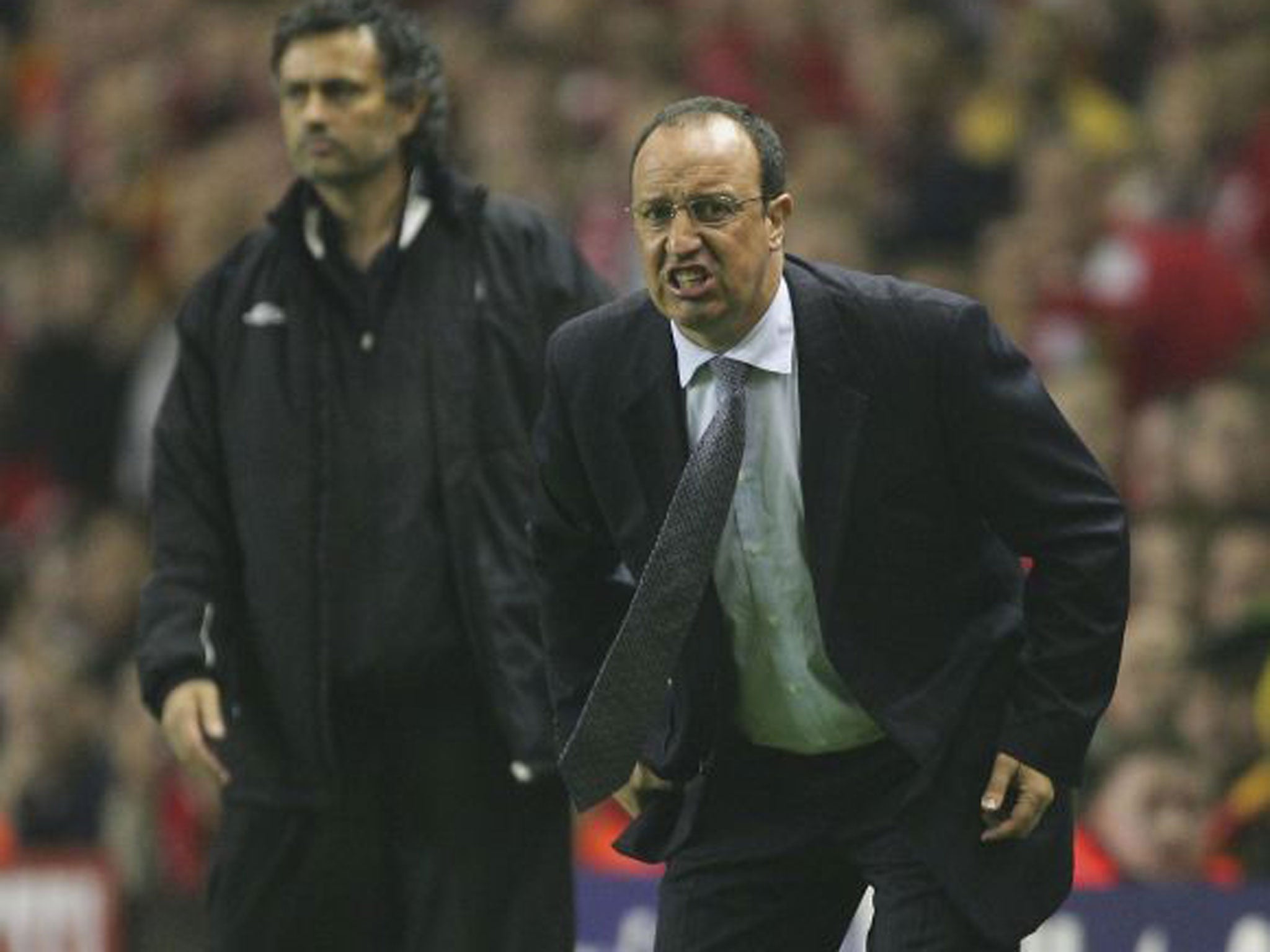 Rafa Benitez was once the master of beating Chelsea in semi-finals, like in 2005 against Jose Mourinho’s men. Now he must lead them through the last four of the FA Cup and Europa League