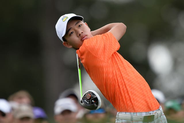 Guan is the youngest player ever at the Masters and the youngest at any major in 148 years