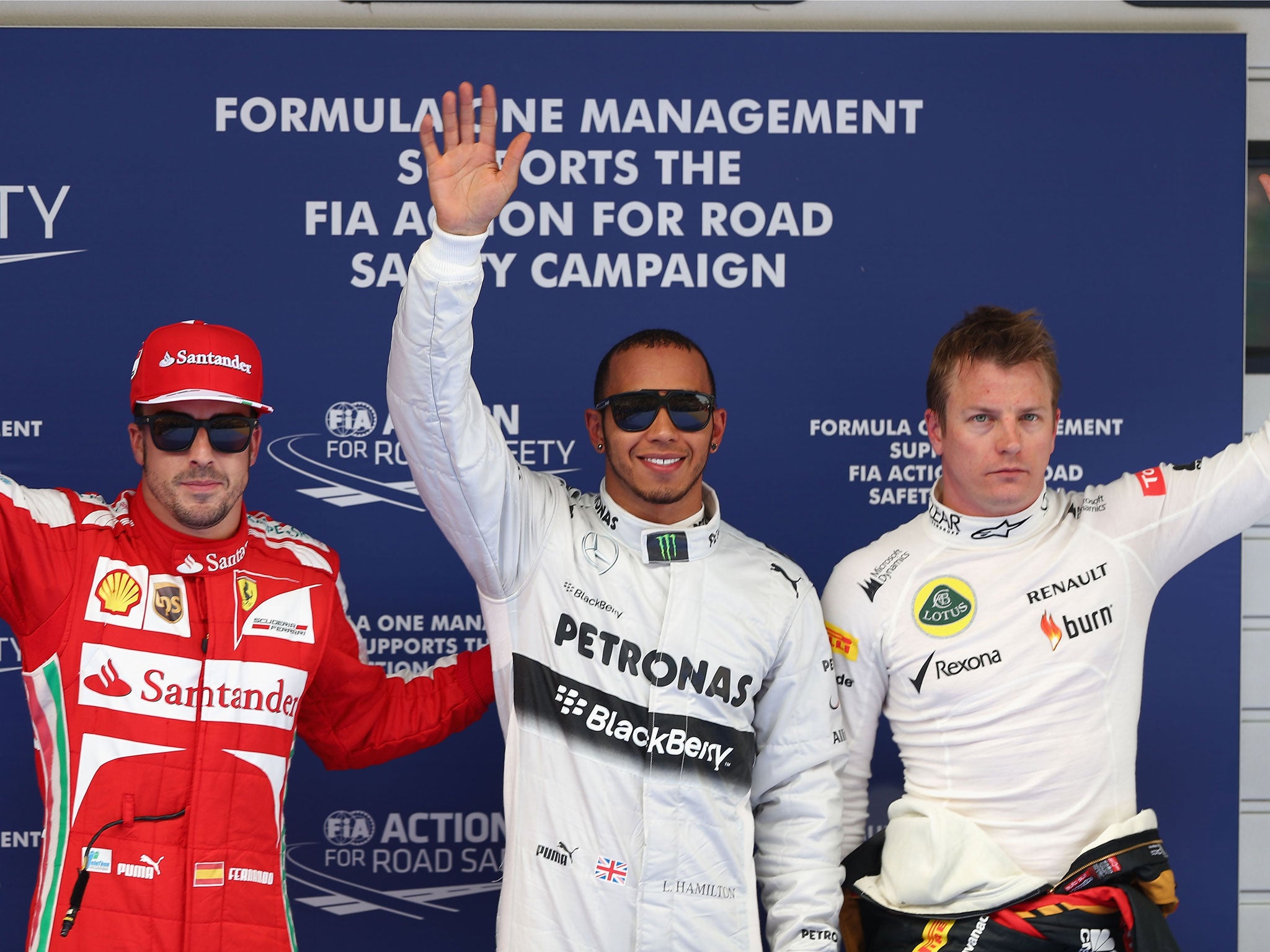 "It's an incredible feeling, I'm so happy to have first place," Hamilton said