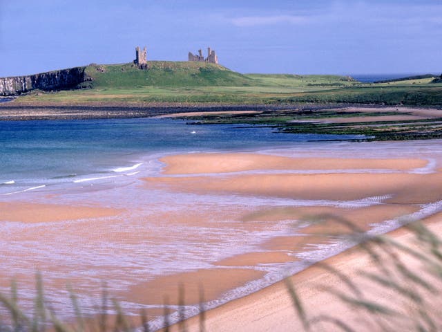 Majestic: Dunstanburgh Castle, in Northumberland