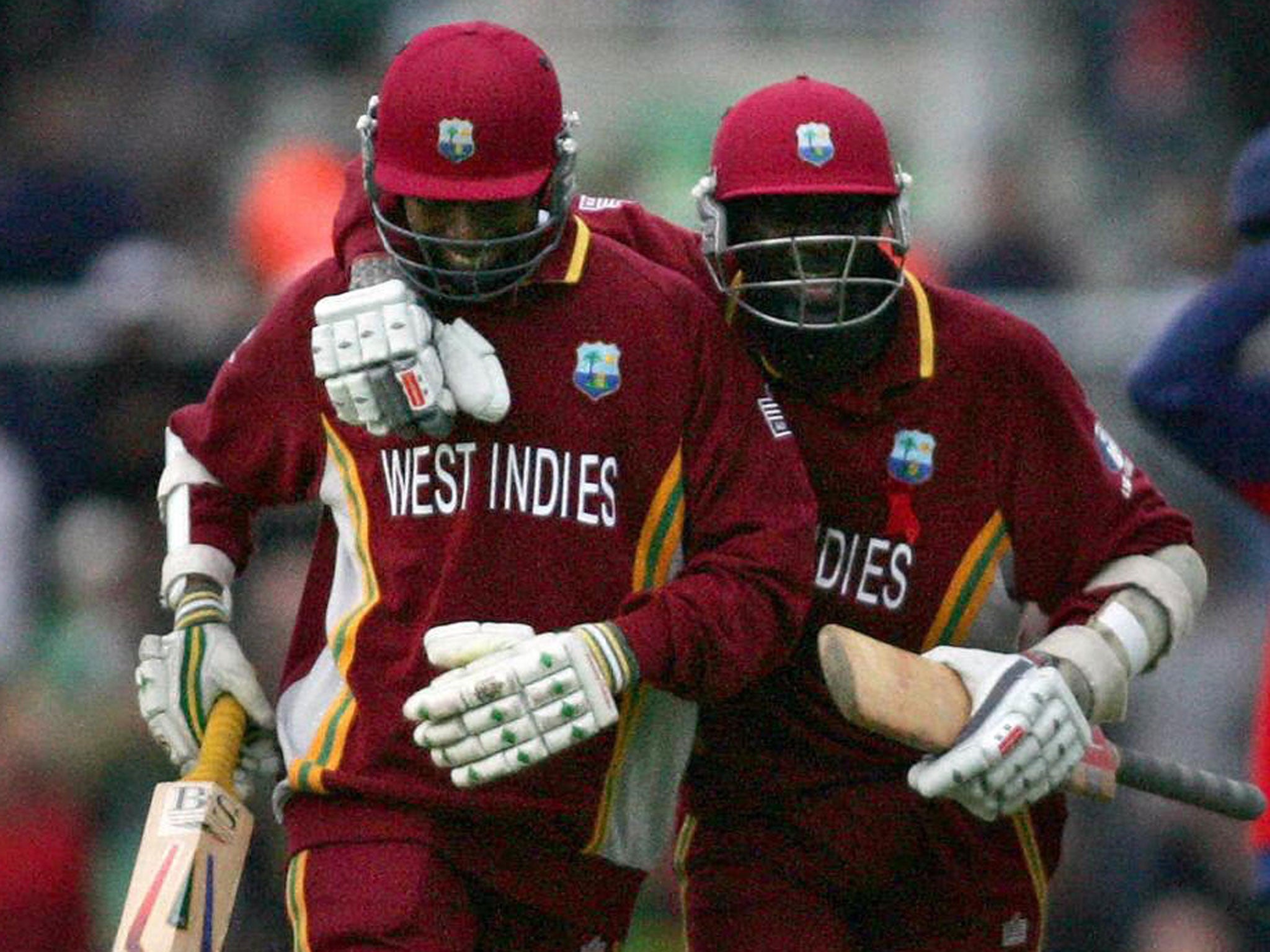 Final flourish: West Indies beat England in the 2004 Champions Trophy