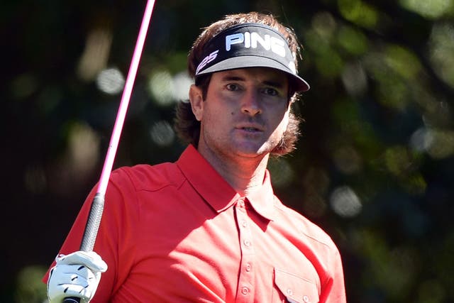 Bubba Watson: the dude with the red shirt