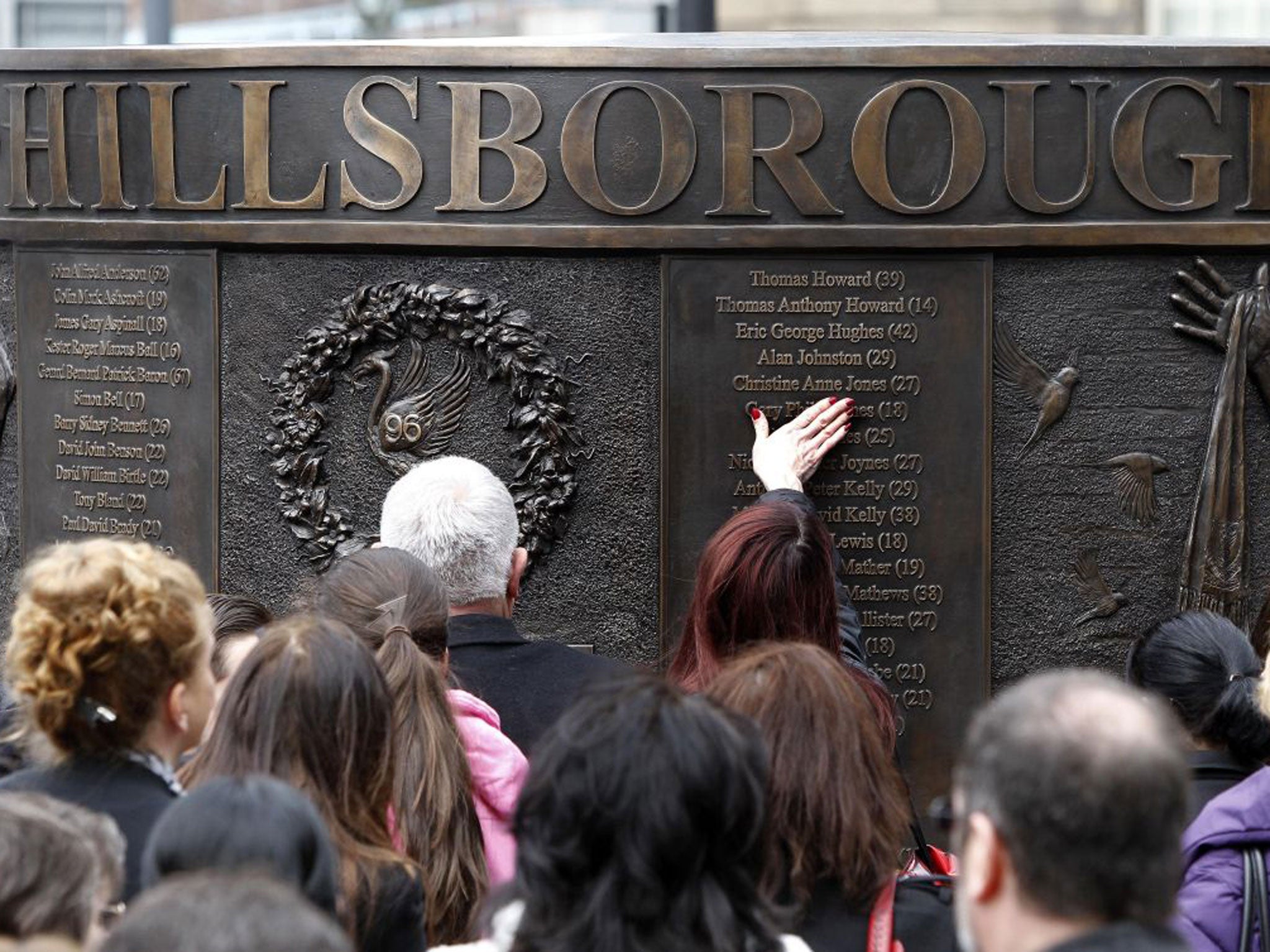 A memorial ceremony was held yesterday on the eve of the 24th anniversary of the Hillsborough disaster
