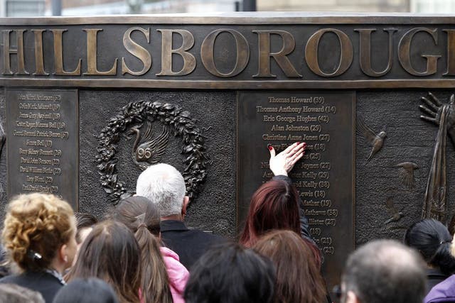 A memorial ceremony was held yesterday on the eve of the 24th anniversary of the Hillsborough disaster