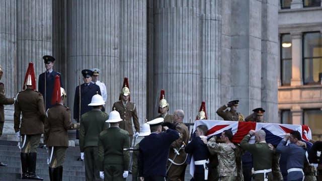 Margaret Thatcher Pre Dawn Funeral Rehearsal Went Very Well The Independent The Independent
