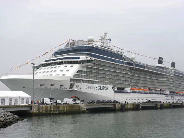 The ‘Celebrity Eclipse’ cruise liner