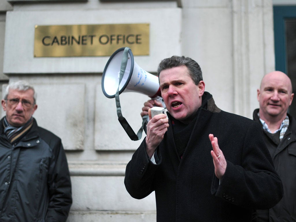 PCS general secretary Mark Serwotka