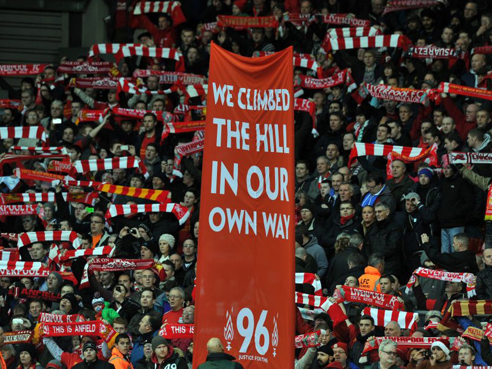 Match makers: Liverpool fans 2012