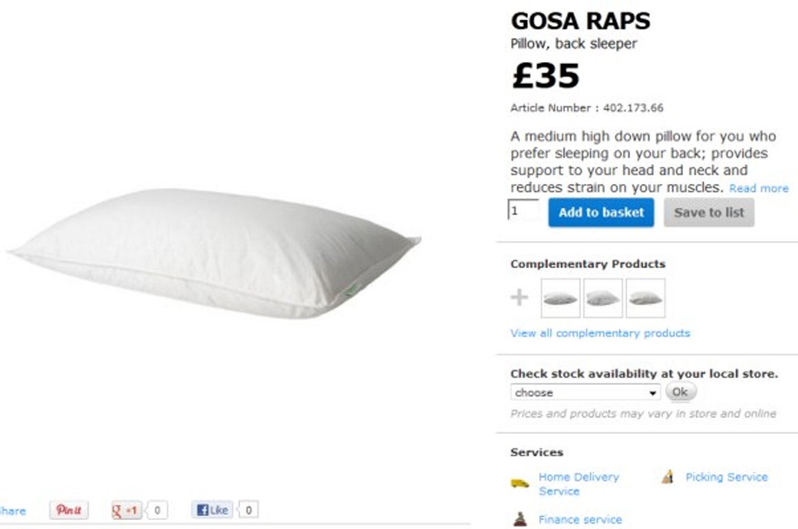 Ikea's 'Gosa Raps' fell foul of an unfortunate, though erroneous, translation