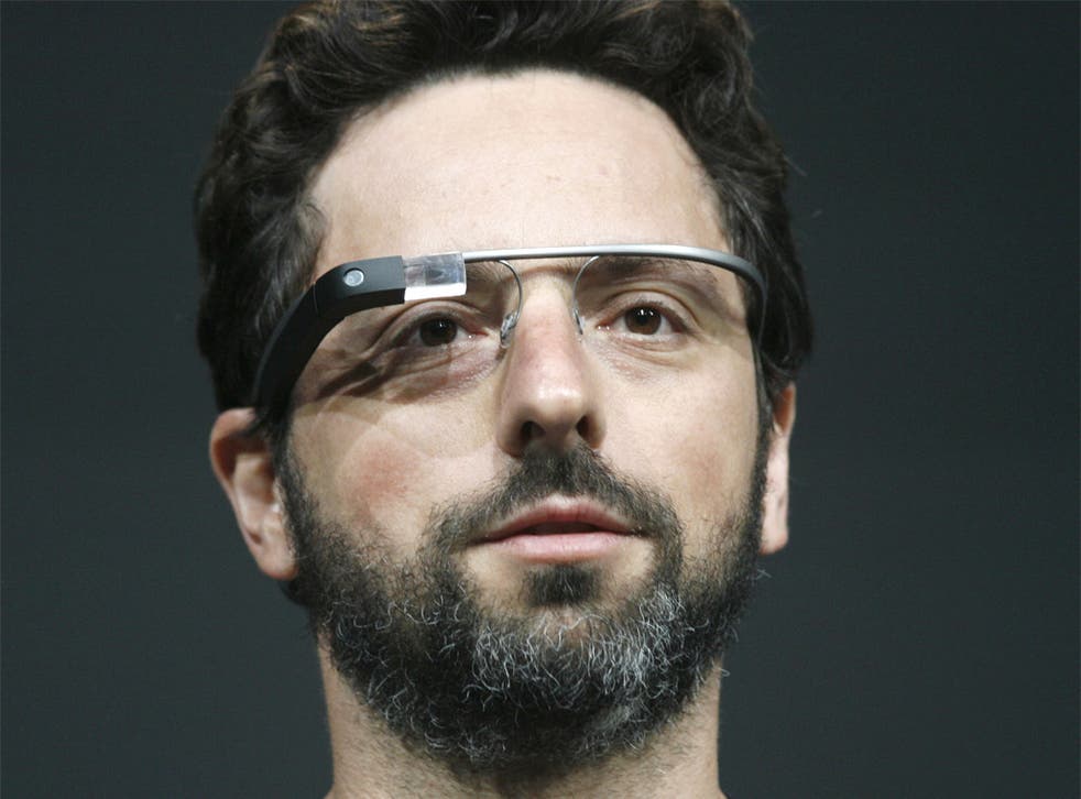 Google’s Sergey Brin described Glass as ‘wearable teach’