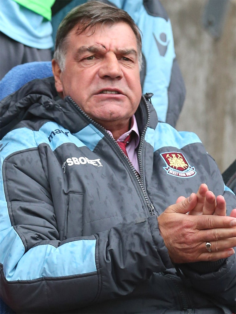 The West Ham manager described Manchester United as awe-inspiring