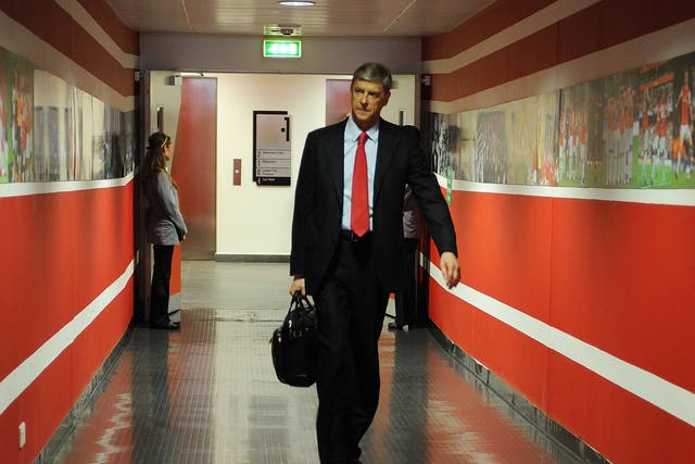 Arsene Wenger at the Emirates