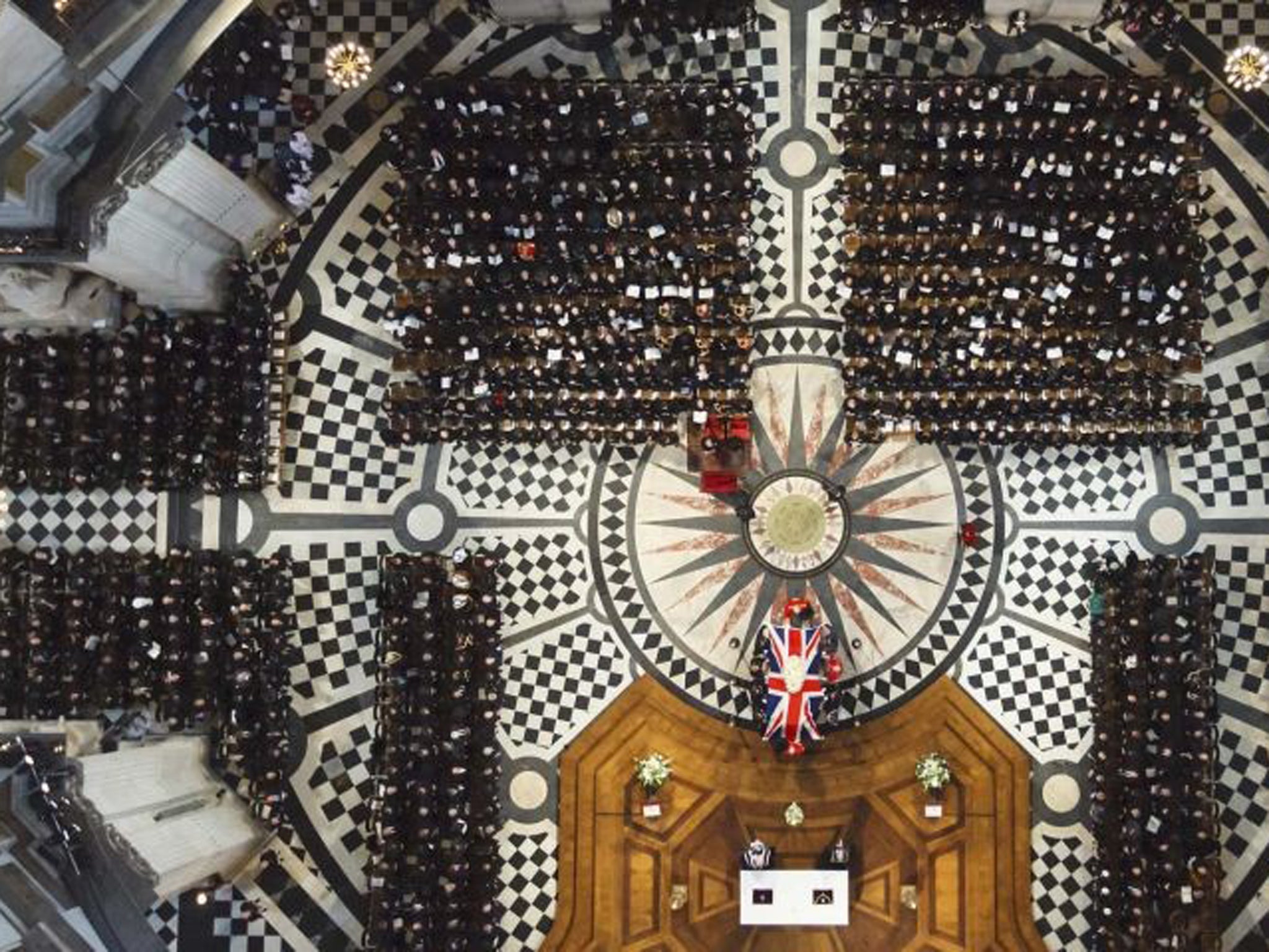 Over 2,000 of her friends, colleagues, political foes and allies alike gathered in St Paul’s to pay their final respect to Britain’s first female Prime Minister
