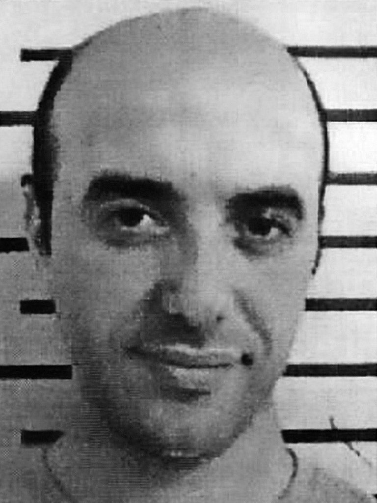 A mugshot issued by Interpol at the time of Faïd’s first escape in 2013