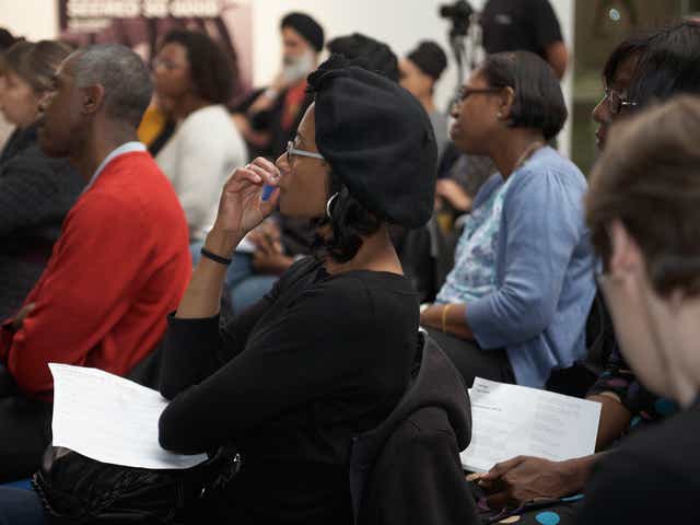 A conference for BME academics at University of the Arts London organised by GEMS (Group for the Equality of Minority Ethnic Staff) in 2012