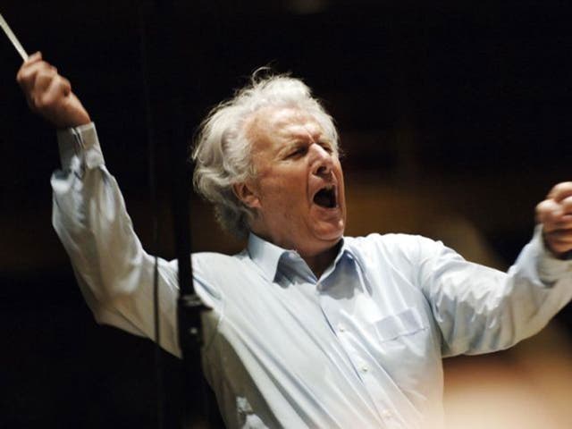 Magic wand: Sir Colin Davis