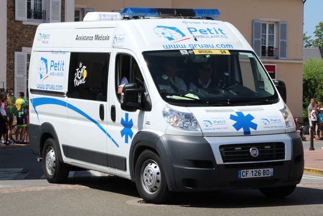 An ambulance in France