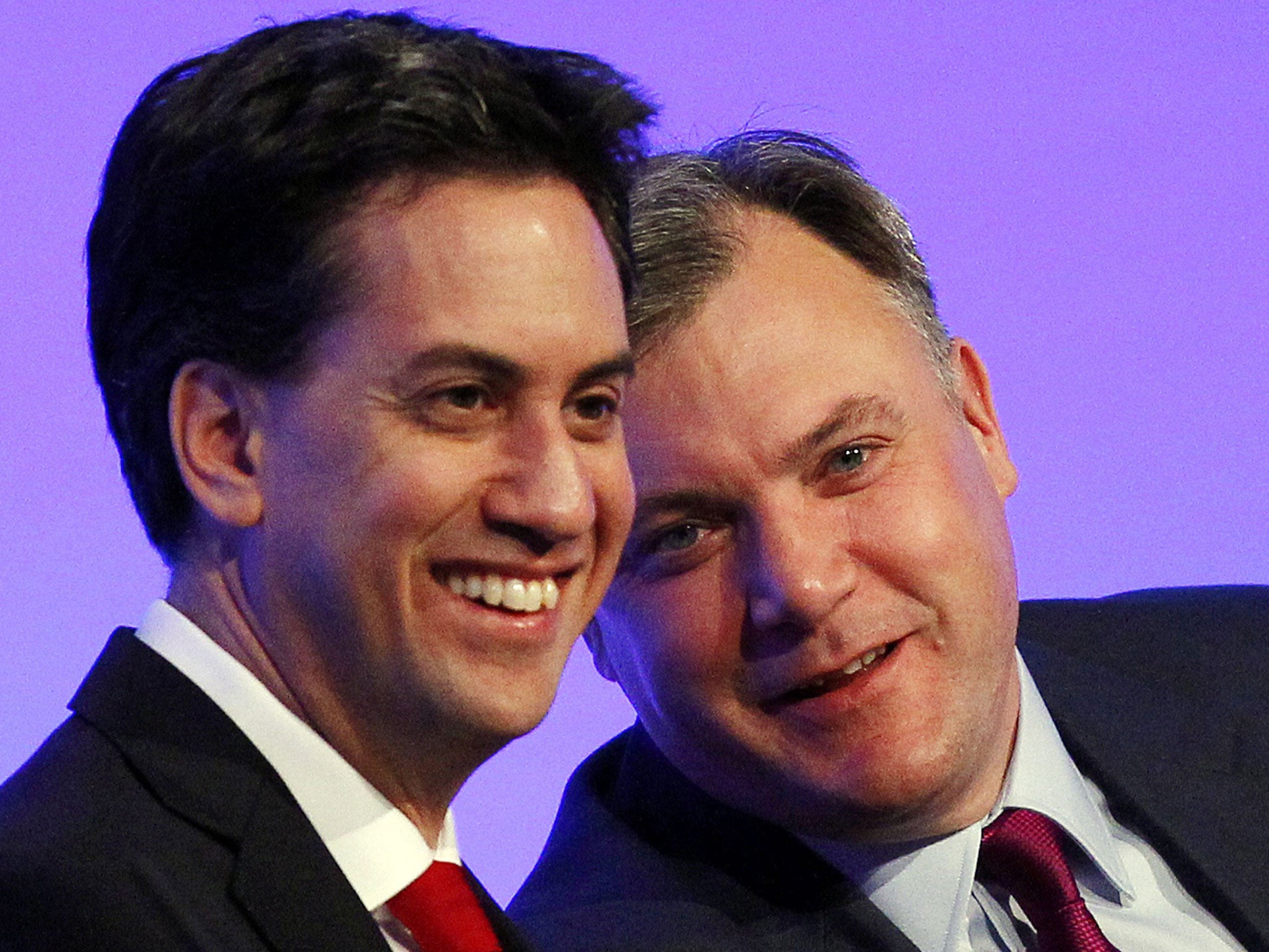 Deposed leading Labour figures Ed Miliband and Ed Balls