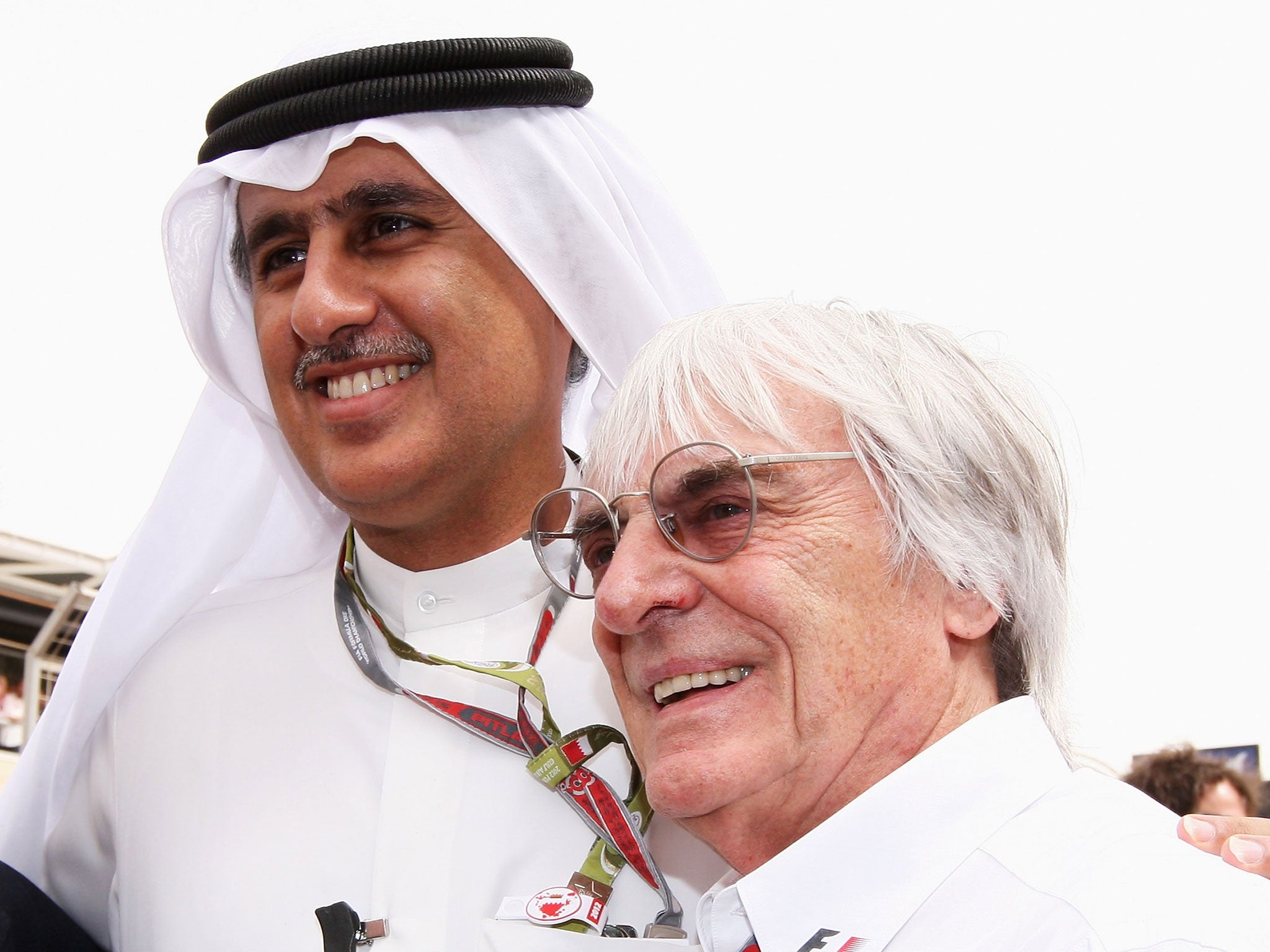Zayed Rashed Al Zayani, Bahrain International Circuit chairman, has described protesters as 'terrorists'