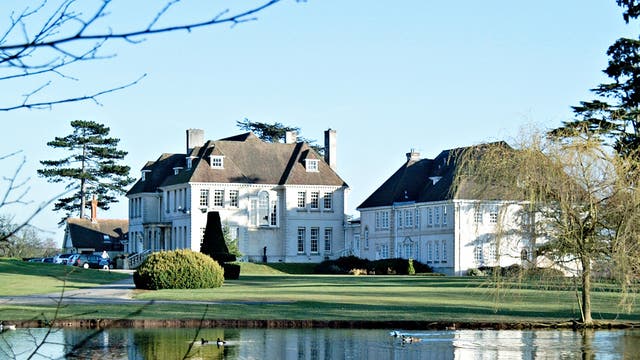 Grand design: the mansion has had a £2m renovation