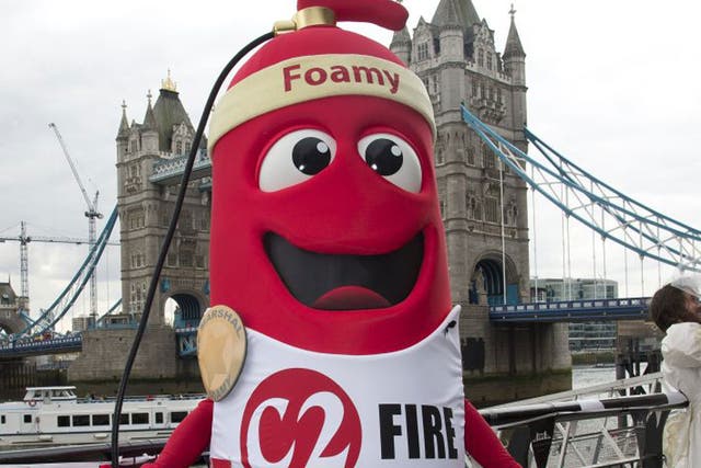 Among them will be 60 runners attempting to set an array of Guinness World Records – including Jerome Timbrell who hopes to complete the fastest marathon as a mascot while  dressed as a fire extinguisher