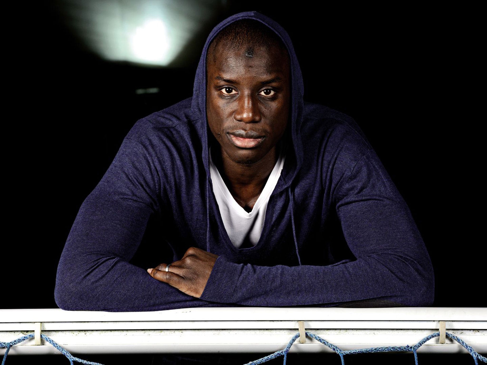 "In France they look at you like you’re something weird. I am just a human being," says Demba Ba