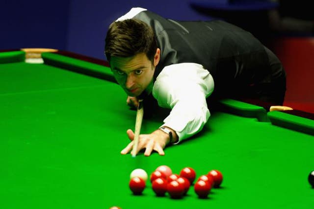 Ronnie O’Sullivan is back on the green baize