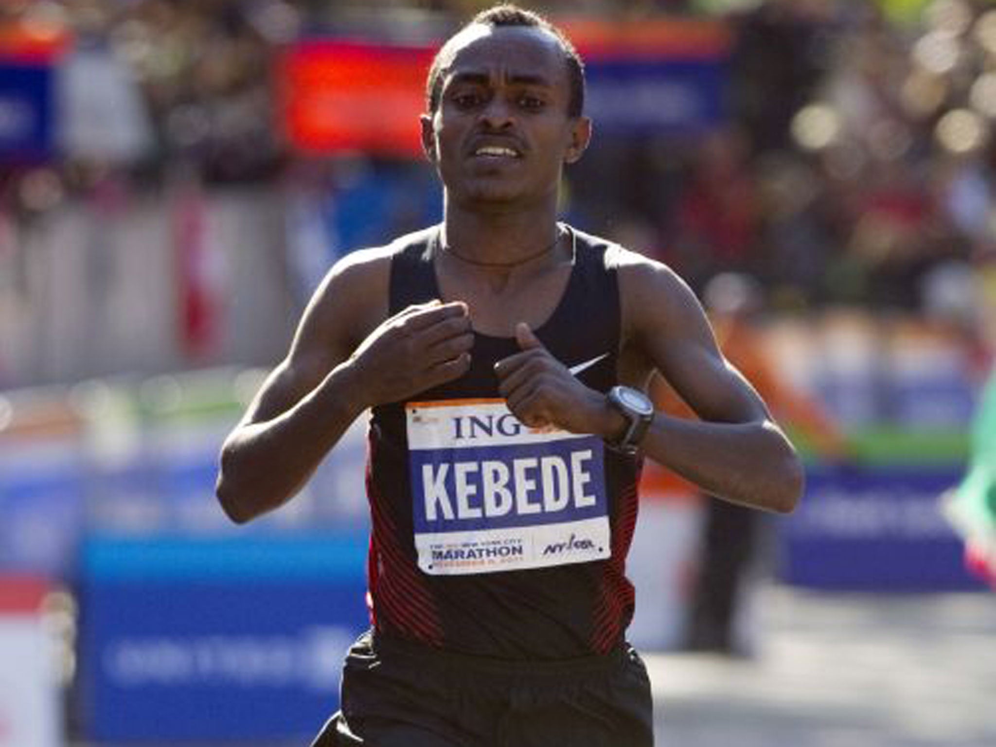 Ethiopian Tsegaye Kebede is one of the runners who could spoil the Kenyans’ party