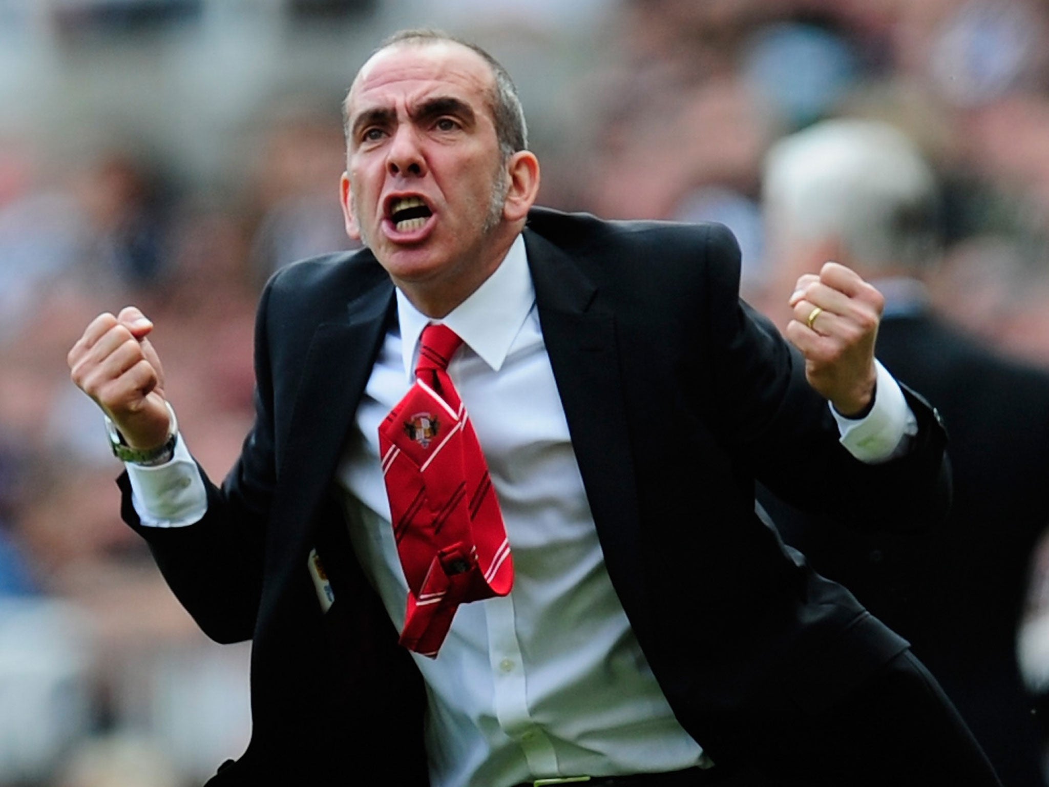 Right carry-on: The TUC do not want to be linked with Di Canio