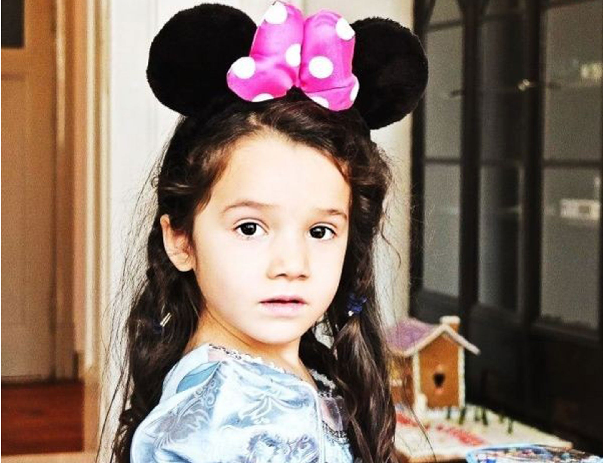All ears: Michael Volpe’s daughter, Fiora