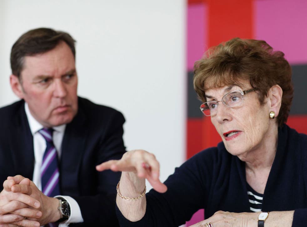 Alan Milburn, head of the Child Poverty Commission, and Baroness Shephard, his deputy