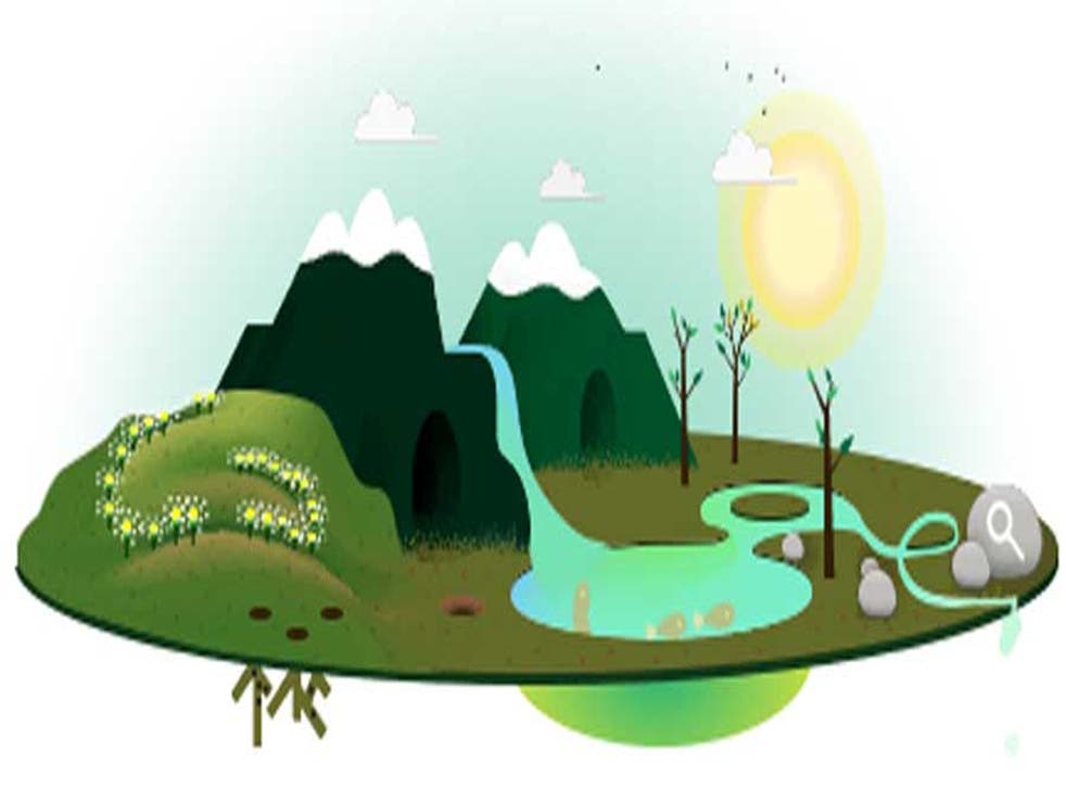 22 April 2013: Google's Doodle for Earth Day 2013